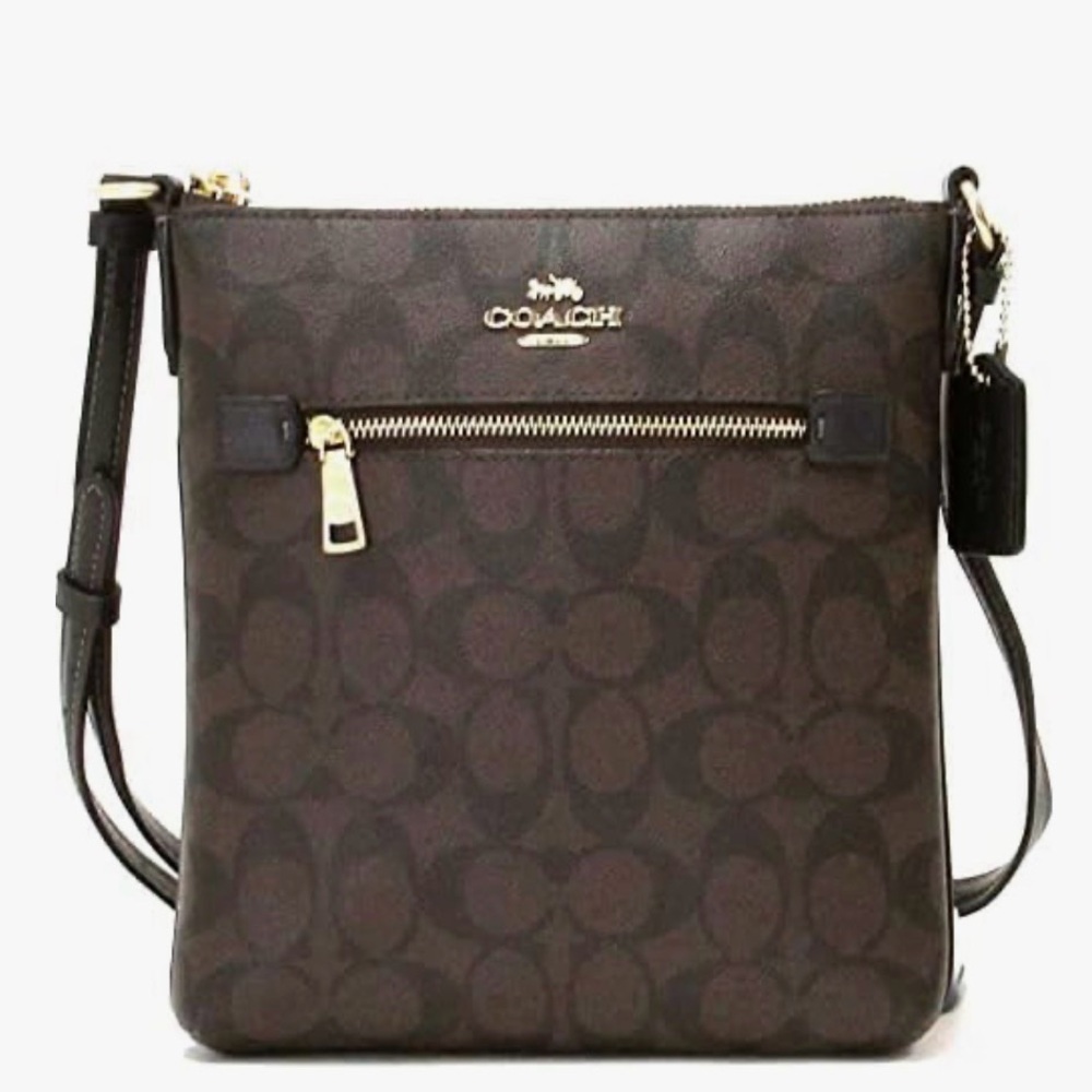 COACH Women's Mini Rowan File Shoulder
Crossbody Bag